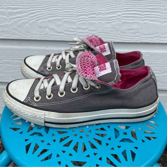 Converse All Star double tongue shoes - Picture 2 of 7